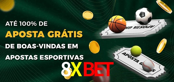 8XBET Ate 100% de Aposta Gratis